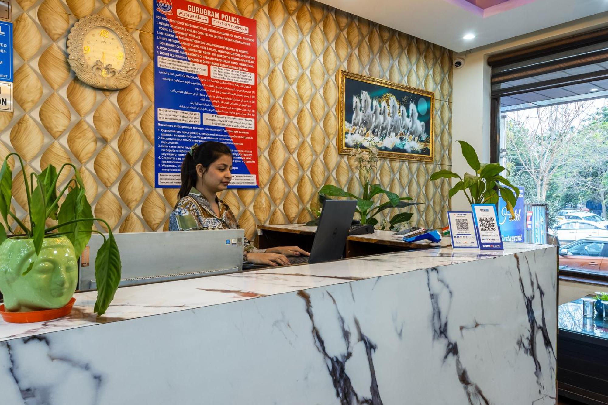 Kabul Hotel By Nexhub Palace - Medanta Gurgaon Eksteriør billede